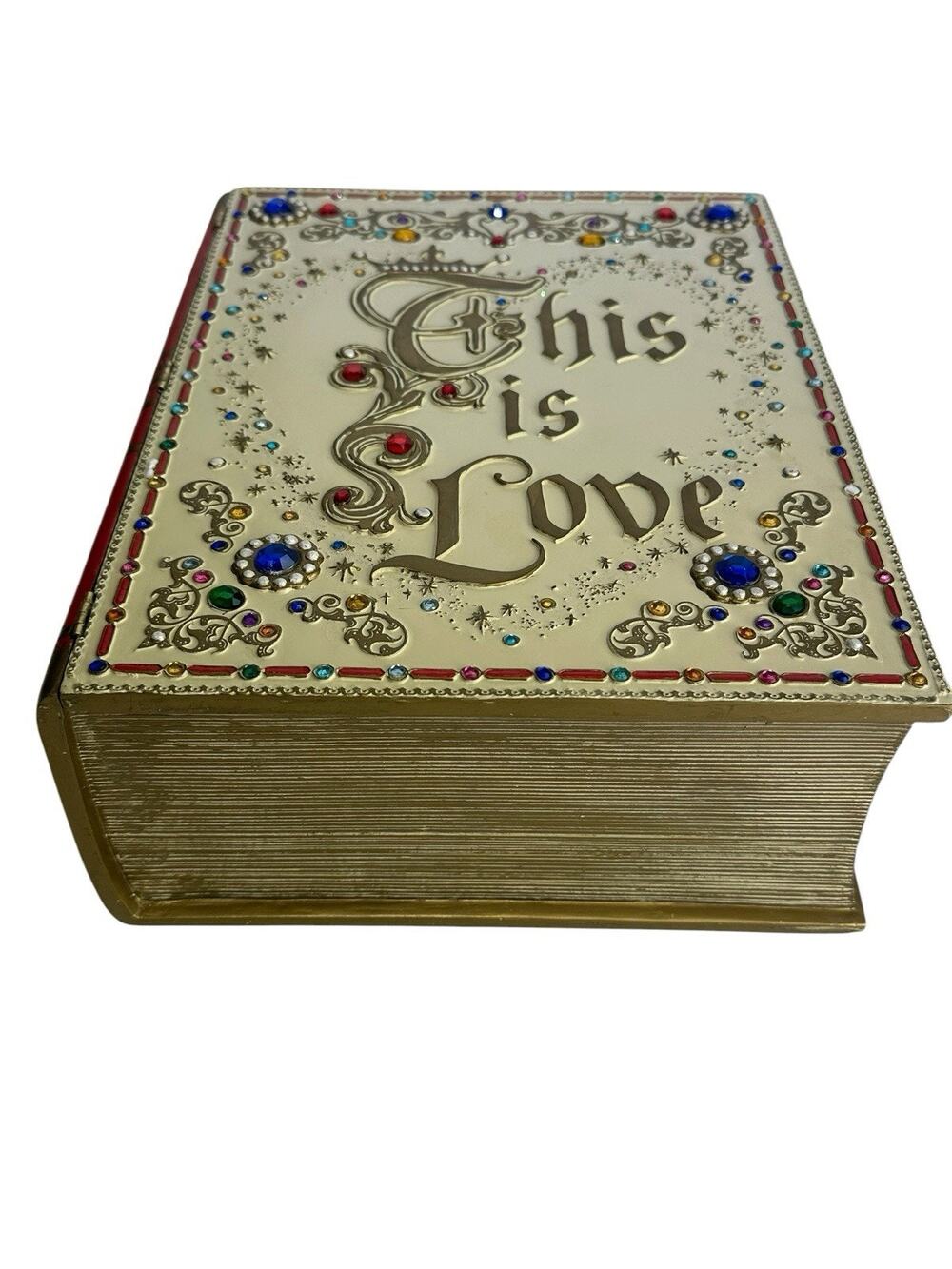 Disney This Is Love Royal Book of Memories Resin Box LE 300 Michelle Morrow 2004